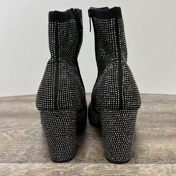 Torrid Stretch Knit Embellished Bootie 10WW - Picture 5 of 16